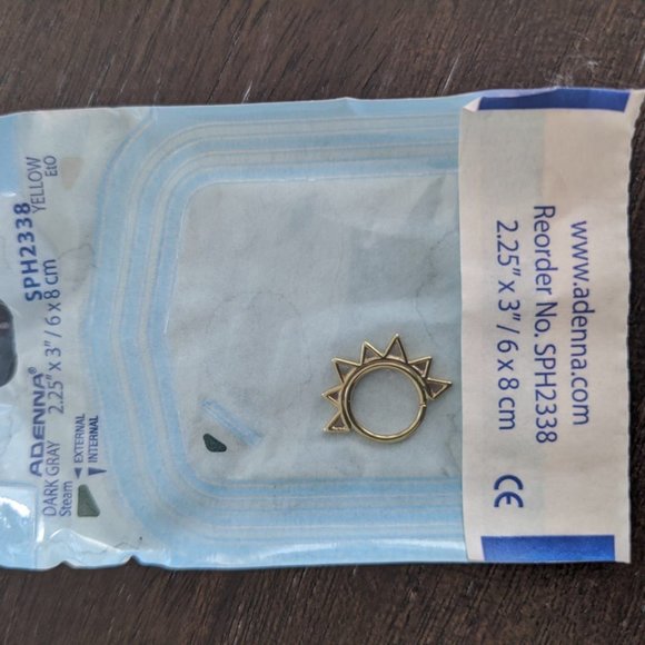 14K Gold BVLA Kasbah Ring Daith Earring - Picture 6 of 7